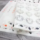 Силиконовые тесто выпечка торта лист коврик для выпечки инструменты для приготовления тортов скользящий коврик для выпечки с антипригарным покрытием для выпечки духовка, макароны инструмент