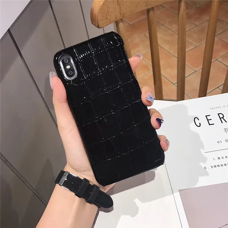 Роскошный Ретро 3D чехол из крокодиловой искусственной кожи для iPhone XS MAX iphone