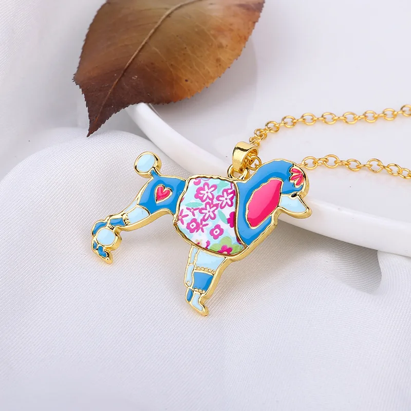 Женское Ожерелье со знаками Зодиака и собакой|colar feminino|jewelry womendog necklace |