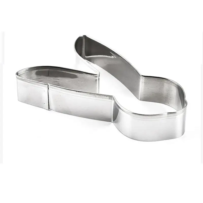 4 шт. формы для украшения тортов Пасхальный кролик форма печенья из нержавеющей