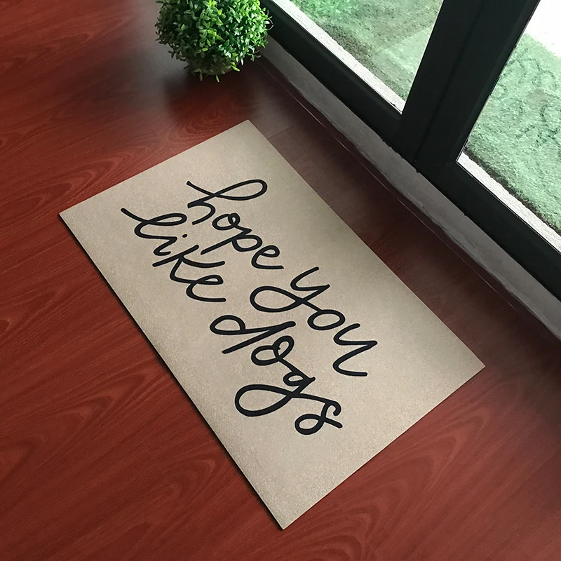 Коврики для входной двери с забавными надписями на заказ надеюсь вам нравятся