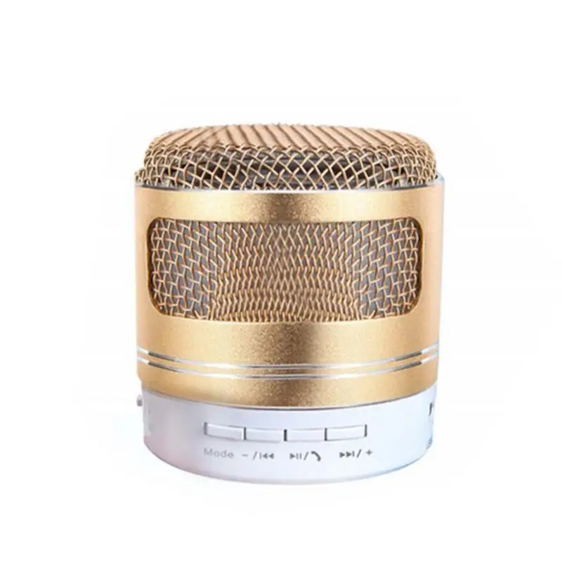 Bluetooth динамик проводной мини Смарт Портативный алюминиевый сплав Поддержка TF