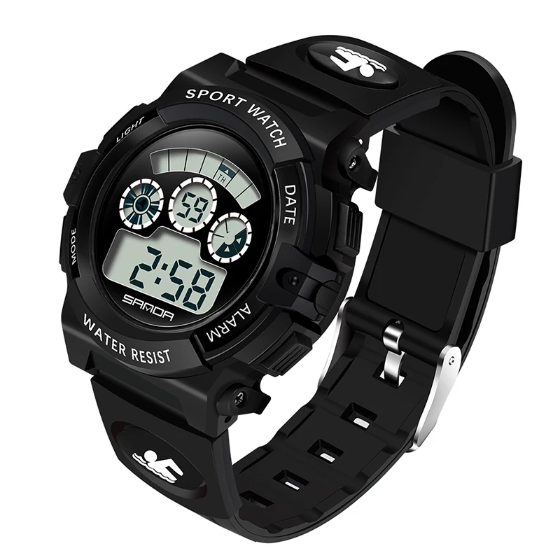 SANDA Waterproof Luminescence Digital Watch S-Shock Fashion Watches Men Sport Outdoor Military Men'S | Наручные часы