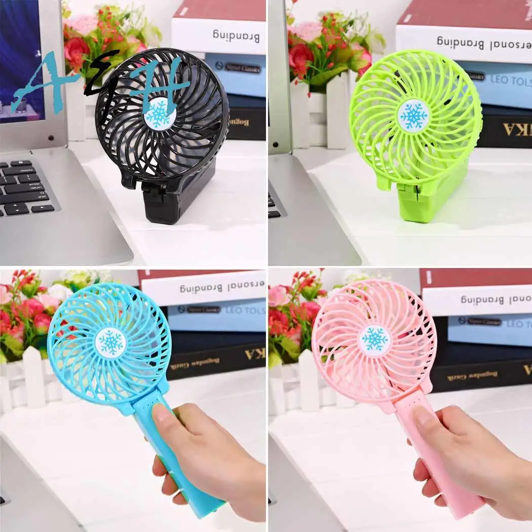 Портативный Перезаряжаемый складной мини USB вентилятор охладитель воздуха