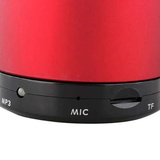 Red Bluetooth Speaker Stereo Case 10m x TF MP3 MP4 PC | Электроника