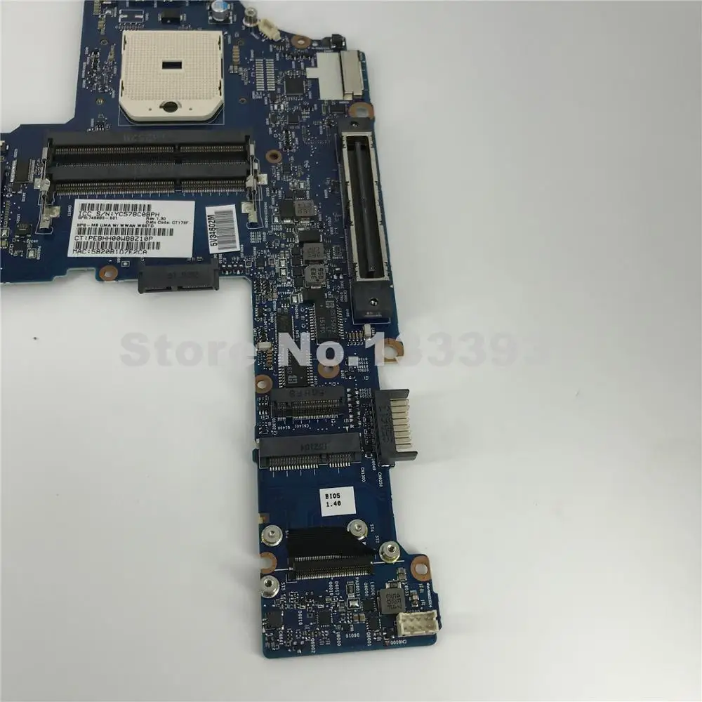 Материнская плата для ноутбука HP ProBook 655 G1 645 645-G1 745883-501 745883-001 | Компьютеры и офис