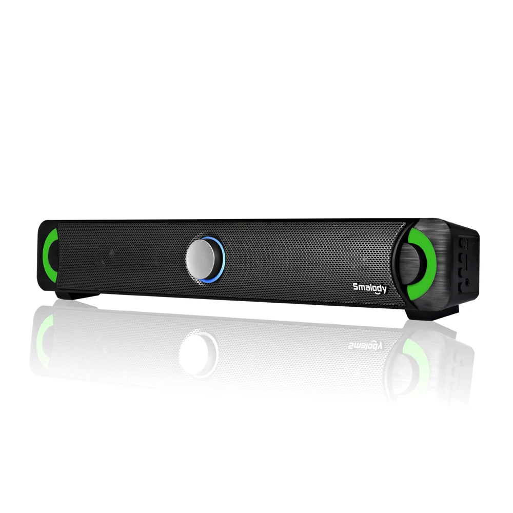 Smalody 10 Вт динамик Bluetooth 4 2 s Soundbar светодиодный домашний кинотеатр стерео сабвуфер