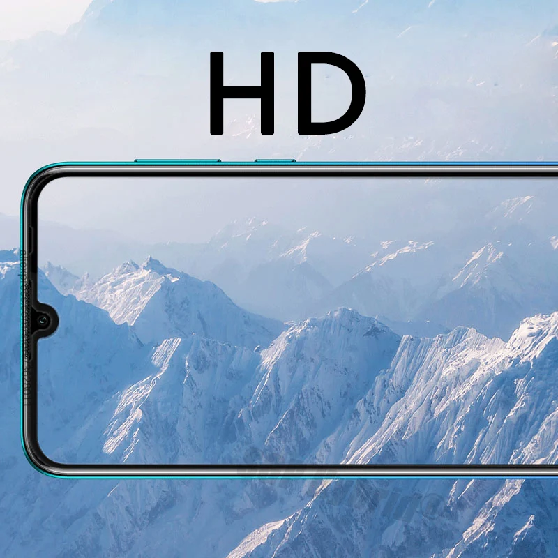 Для Huawei p smart 2019 полное покрытие закаленное стекло Защита для экрана huawey 6 21 дюймов