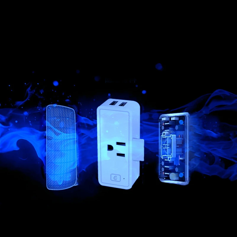 Wi Fi Смарт разъем умный бытовой США штекер для дома Разъем управления питанием