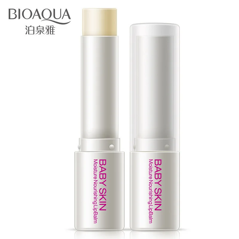 Bioaqua Baby Skin Natural Plant Essence Lip Balm Moisturizing Repair Wrinkles Anti-aging Protection Care | Красота и здоровье
