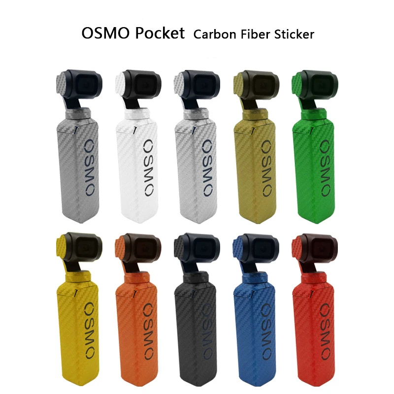 Водостойкие карбоновые наклейки для DJI OSMO Pocket 3 м аксессуары | Электроника