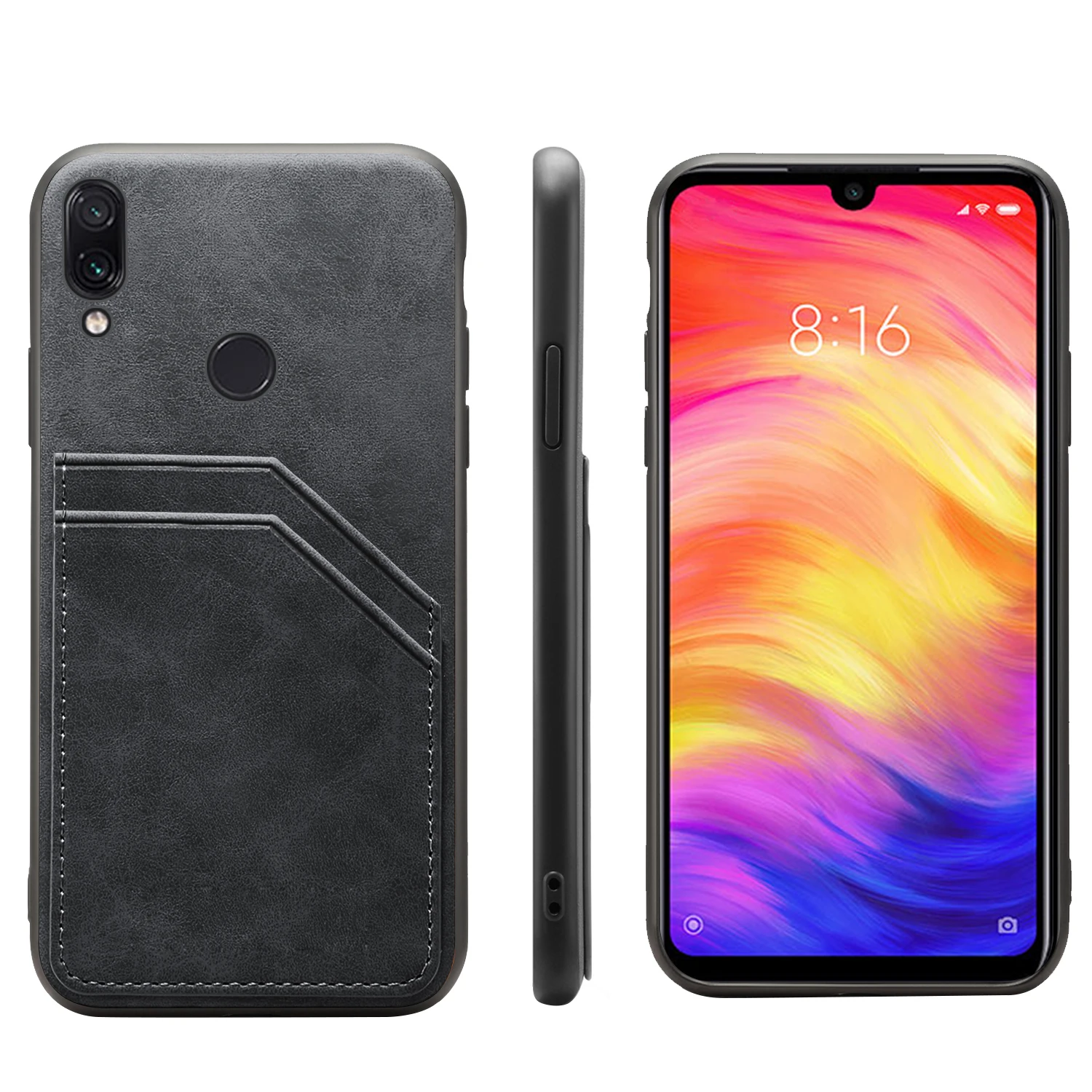 Чехол для Xiaomi Redmi Note 7 силиконовый защитный чехол с задней панелью из мягкого ТПУ