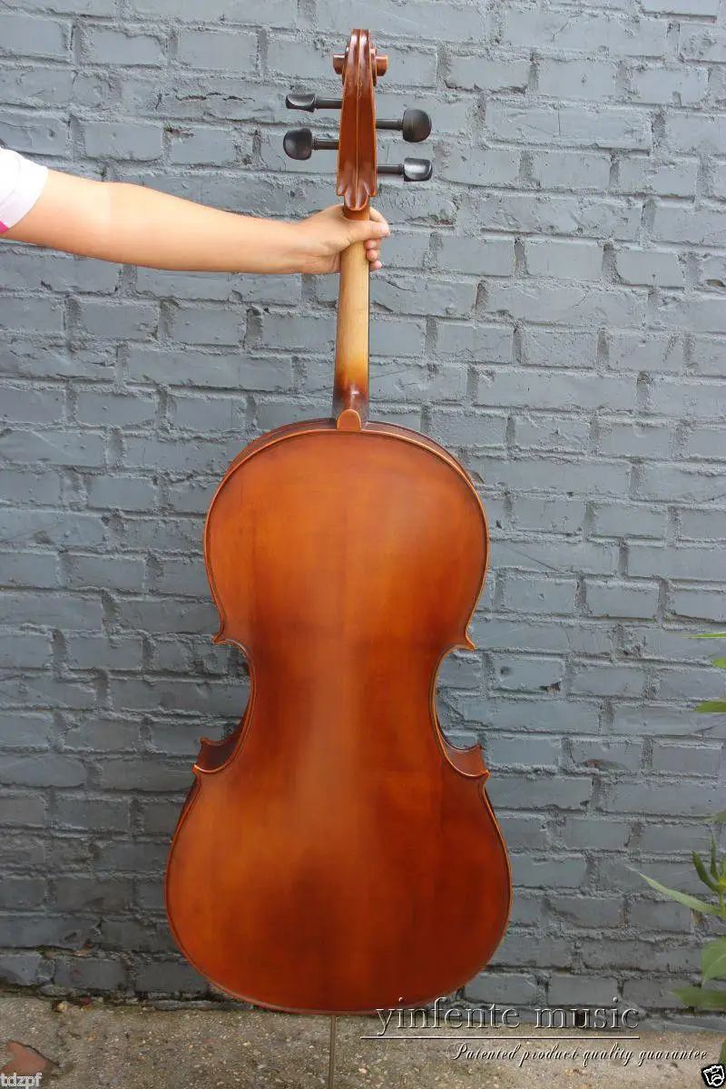 Yinfente Cello 4/4 электрическая акустическая виолончель ручной работы Кленовая ель