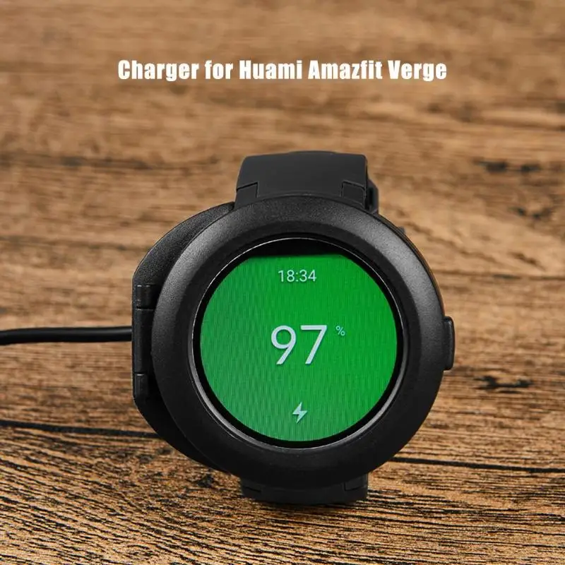 Портативный адаптер для быстрой зарядки 1 м USB кабель провод Amazfit Verge A1801 зарядного