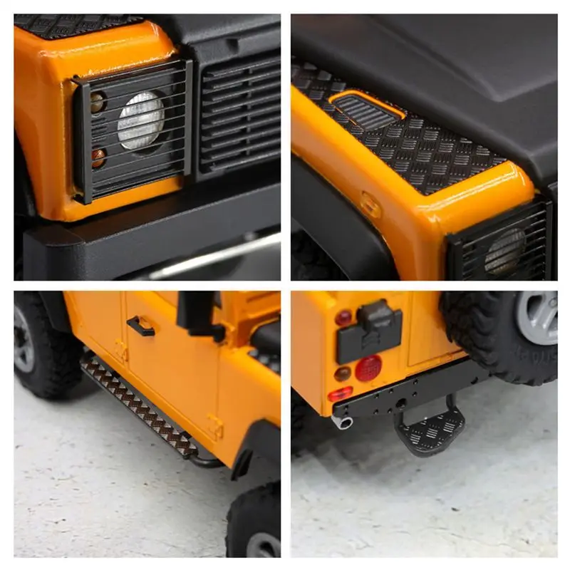 Orlandoo-Hunter OH32A03 1/32 набор Rc автозапчасти Man из нержавеющей стали внешняя