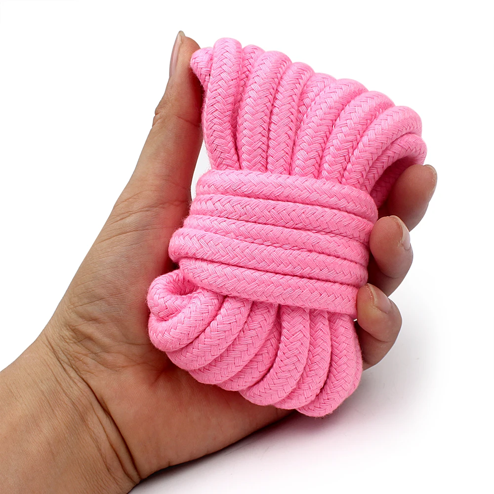 Оло сдержанный раб SM Связывание веревка для игры 5 метров мягкая хлопковая секс