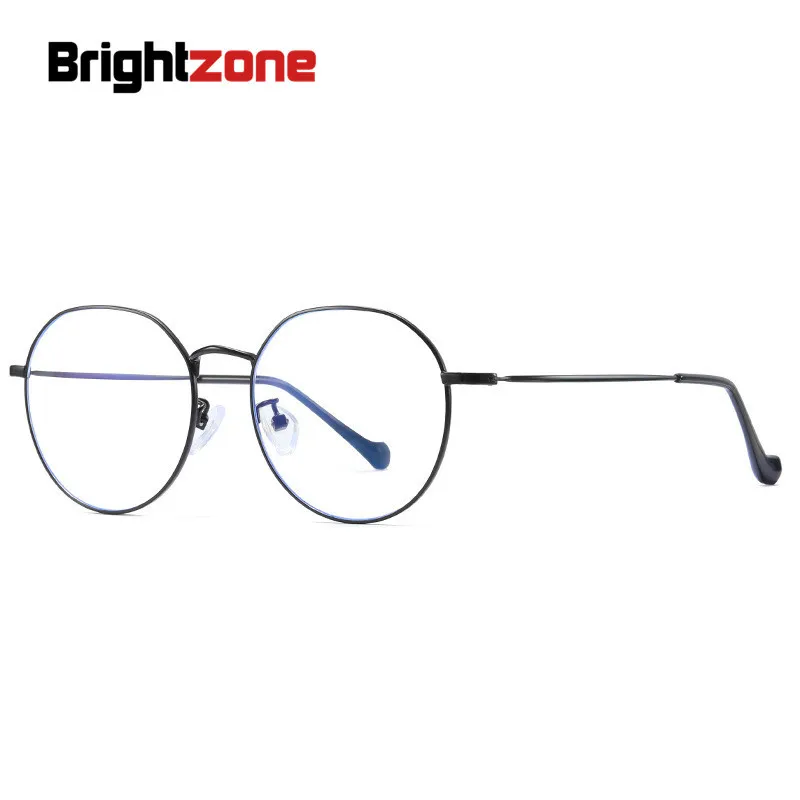 Металлические оправы Brightzone для очков по рецепту брендовые модные женские очки