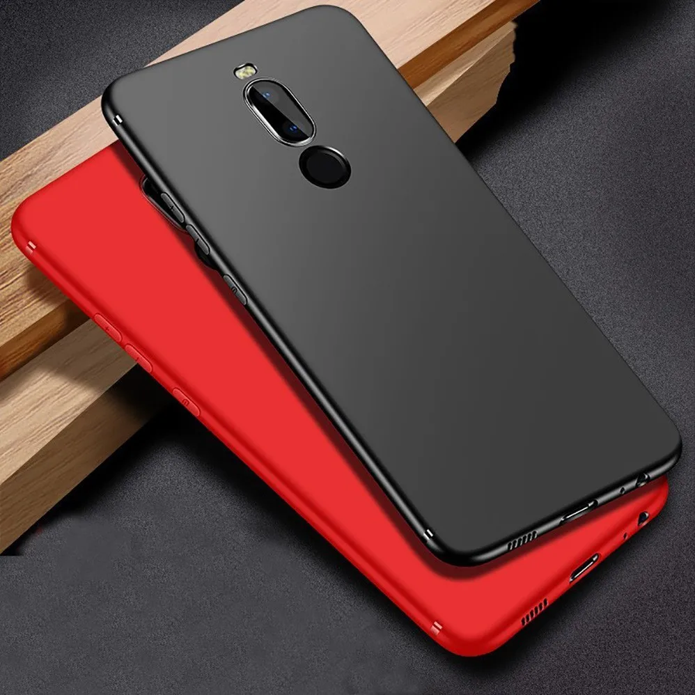 Силиконовый чехол для Meizu Note 8 X8 16X V8 v8 Pro матовый черный чехол-накладка защитный