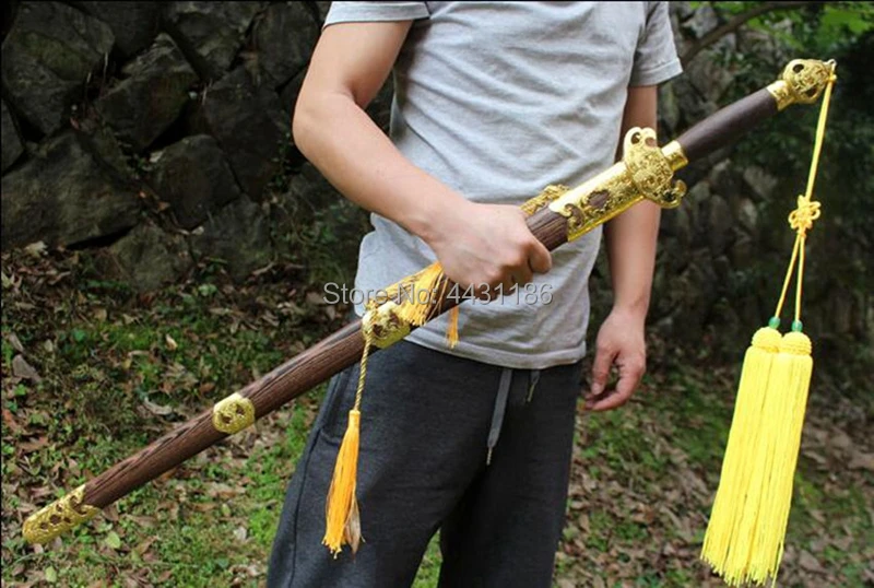 Китайский TaiChi Sword Jian гибкое лезвие из нержавеющей стали для WuShu/Taiji Упражнение нож