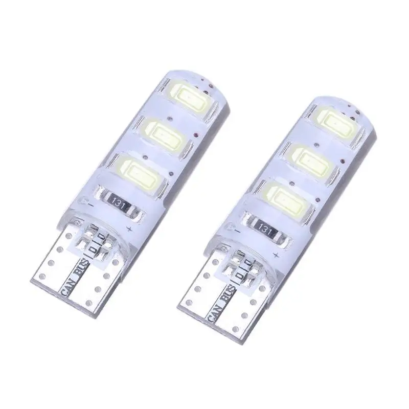 2 шт. автомобильный светильник шириной s 5 Вт 6 светодиодный 5730 SMD W5W T10 декоративная
