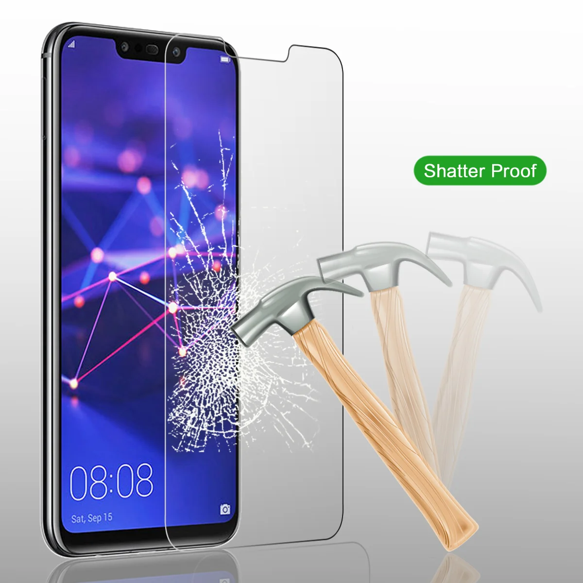 1 упаковка закаленное стекло для Huawei Mate 20 Lite защита экрана телефона от царапин