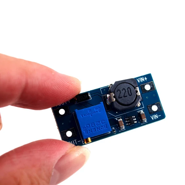 CLAITE 1 шт. MT3608 2A DC-DC регулируемый Повышающий Модуль питания Booster Power Module NEW | Лампы и