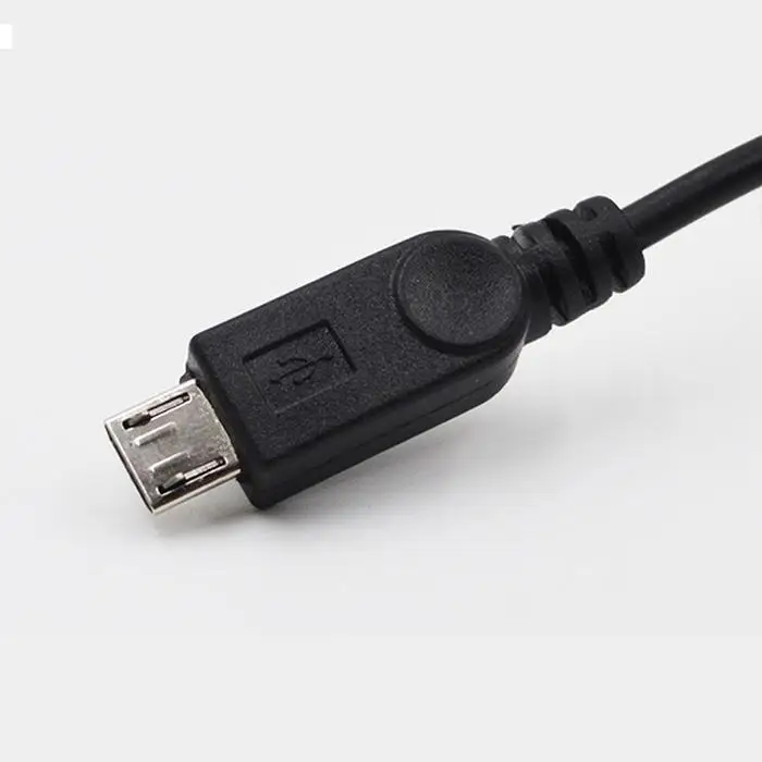 Micro USB мужчина к женщина черный хост-кабель OTG 20 см 18 г с питания | Электроника