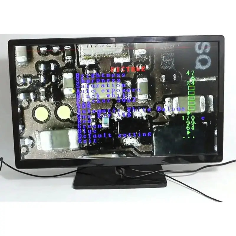 Наборы микроскопов HD 13MP 60F/S HDMI VGA промышленный электронный микроскоп камера + 130X C