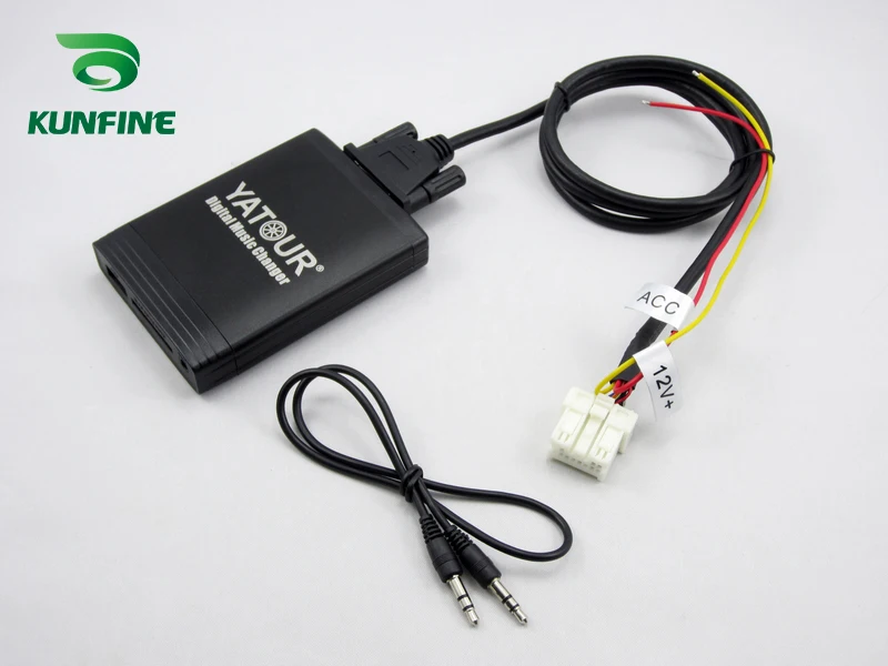 Автомобильный цифровой адаптер для смены музыки USB SD Aux MP3 интерфейс