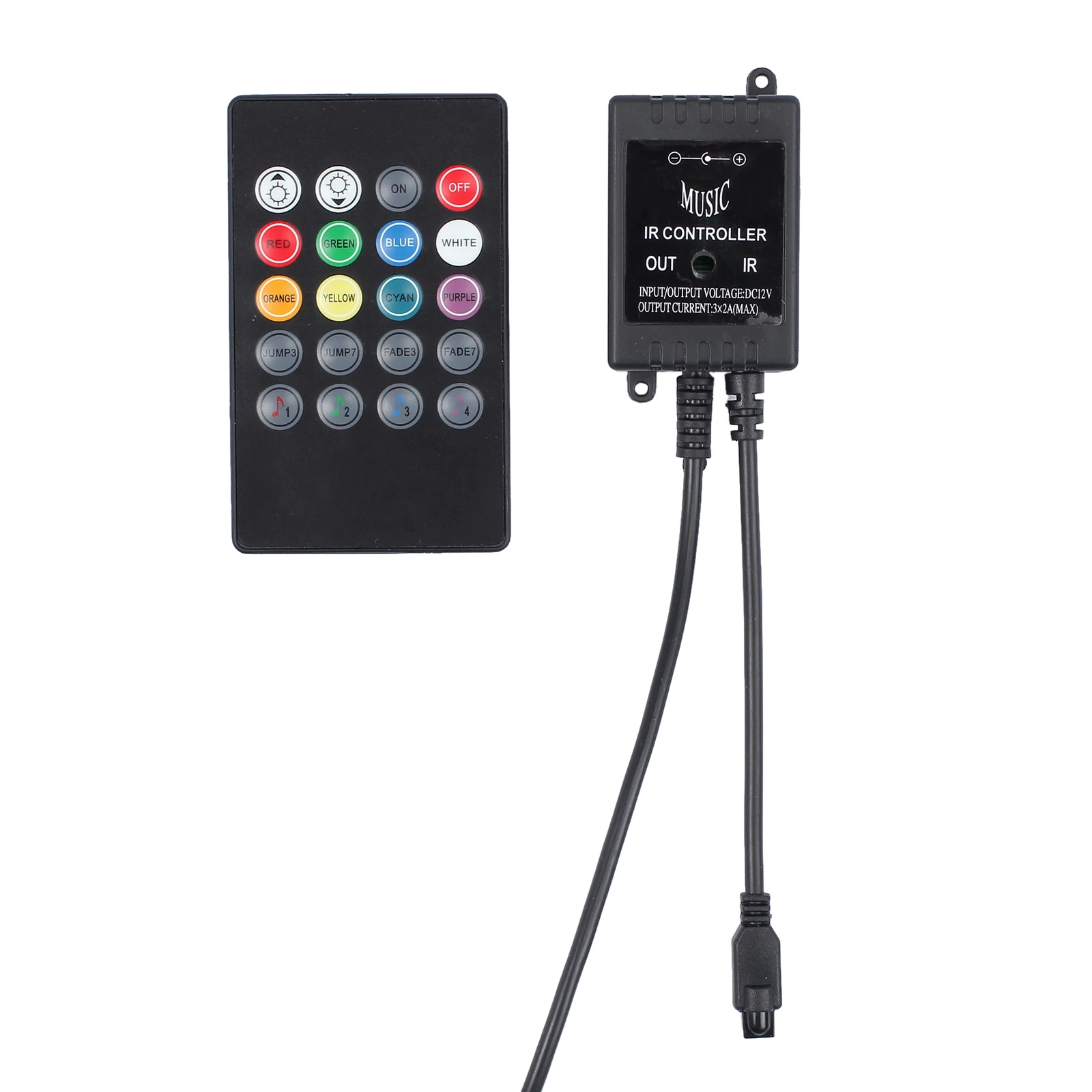 AUTOUTLET 4 шт. 12 В RGB LED 8 цветов полоса под автомобильную трубу подсвечивающая Система