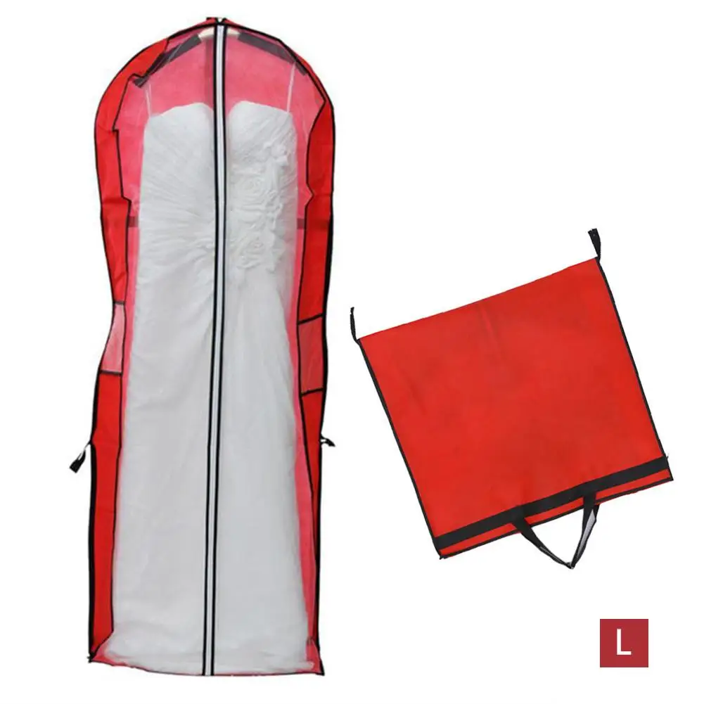 

Wedding Dress Dust-proof Bag Foldable Storage Bag Cover Home Dress Clothes Garment Suit Cover Case Dustproof Bag Protector #YO