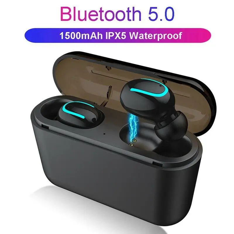 Bluetooth 5 0 наушники TWS беспроводные Blutooth Handsfree вкладыши спортивные игровая