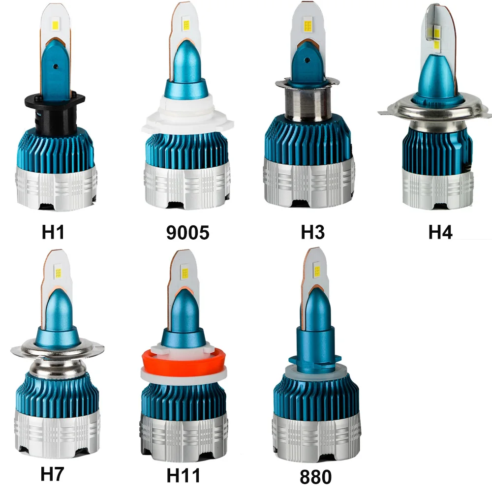 2 шт. H7 Led H4 H1 H3 H11 H8 H9 9005 HB3 9006 HB4 для автомобильных фар Сверхяркие рекламные щиты