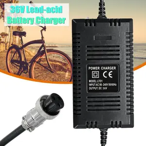 36v 2a electric scooter ebike charger lead acid battery charger wide pressure for bicycle modified electric vehicles free global shipping