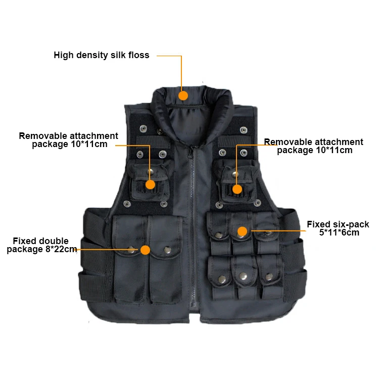 Тактический Жилет Камуфляж CS полевых операций Вентиляторы армии Открытый