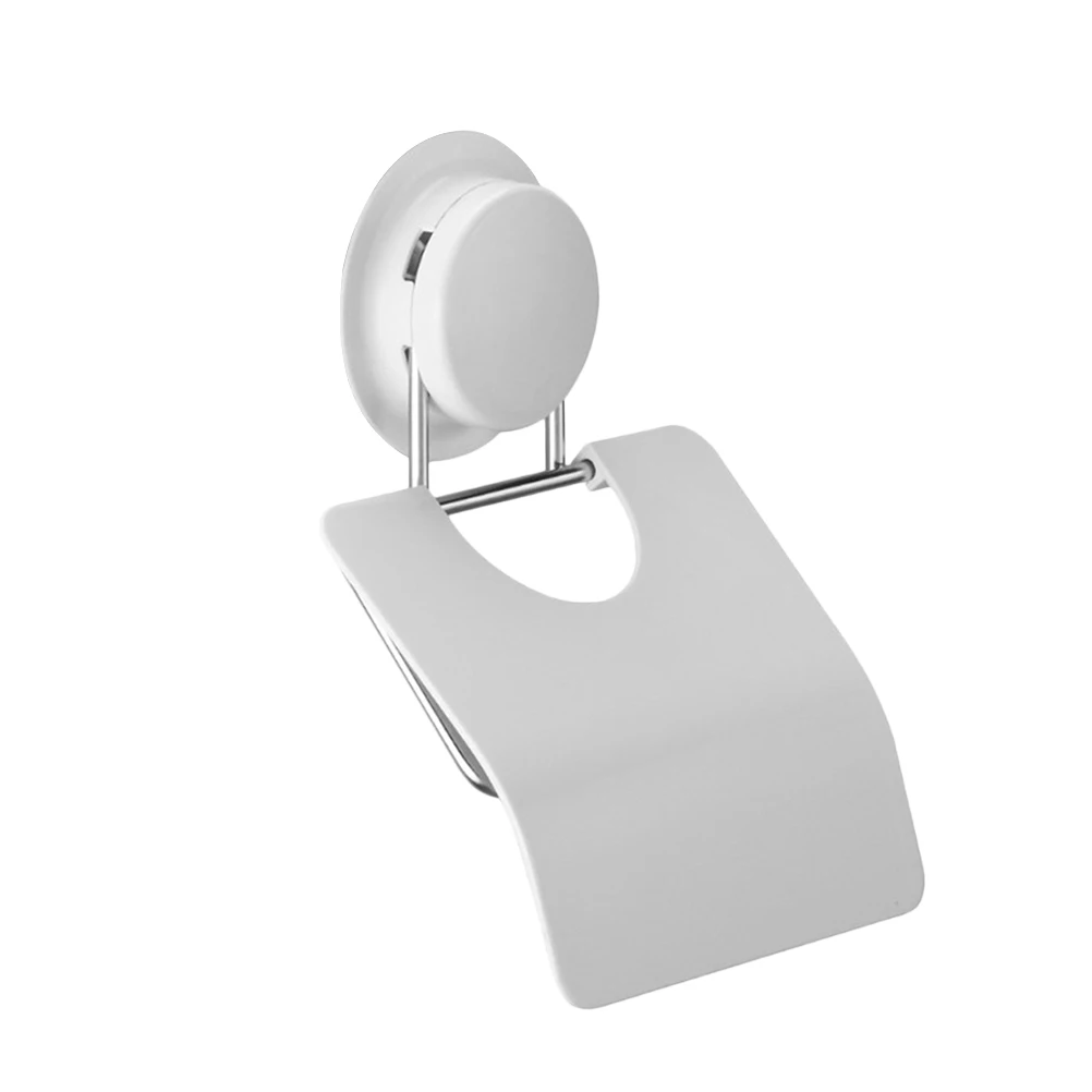 1 шт. пластиковый держатель на присоске из нержавеющей стали прочный белый