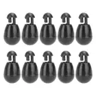 10 шт. быстрая смена бусины для рыбалки на карпа, Hooklength мгновенно шок шарик черные рыболовные метод подачи