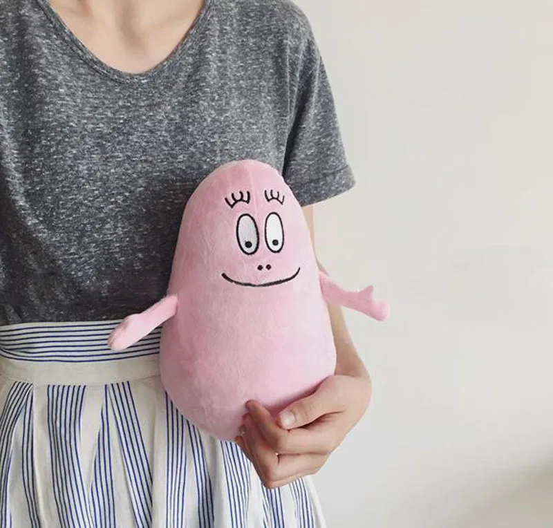 

23cm cartoon Barbapapa plush toys soft stuffed dolls kids gift