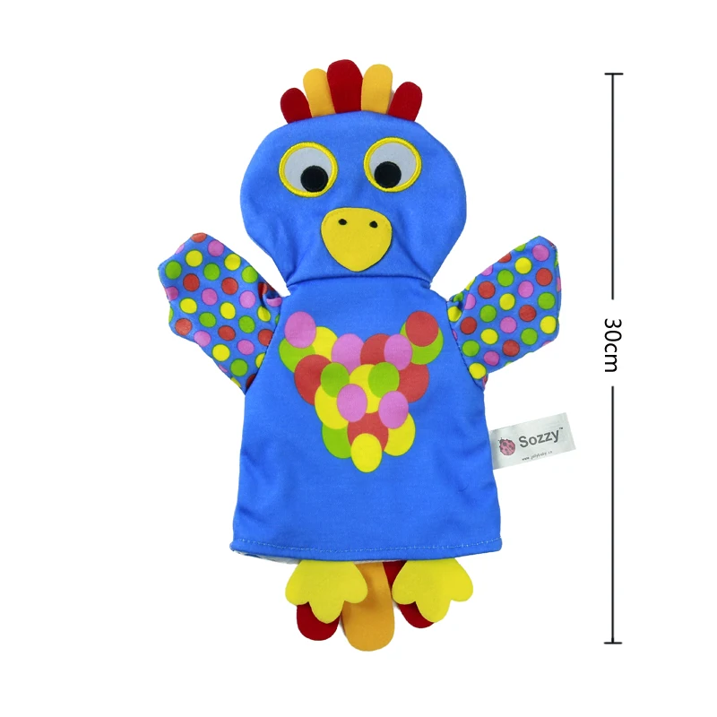 Sozzy детский ручная кукольная игрушка goed Animal Blue Мягкие игрушки для новорожденных