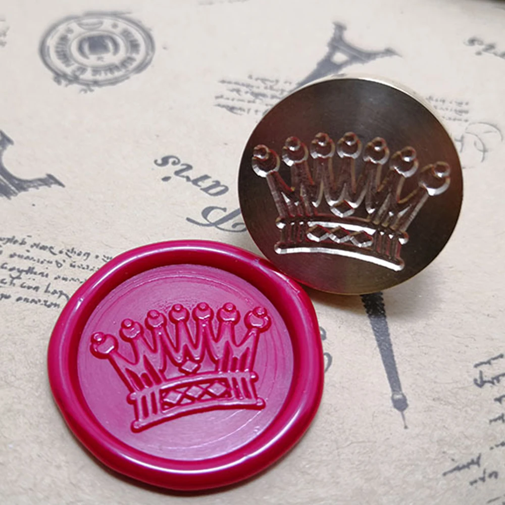 Новейшие искусства и ремесла маленькая пчела Корона воск печать отлично