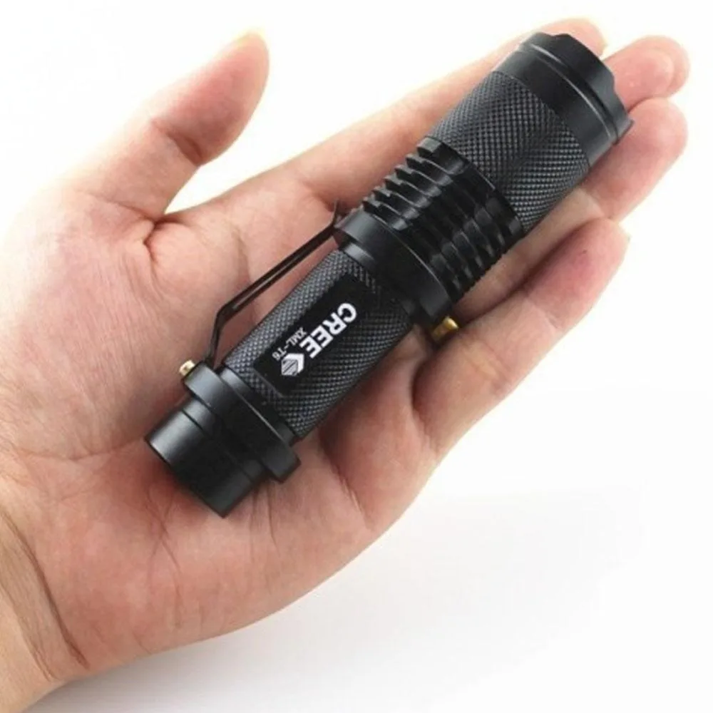 Супер яркий портативный T6 светодиодный фонарик водонепроницаемый тактический