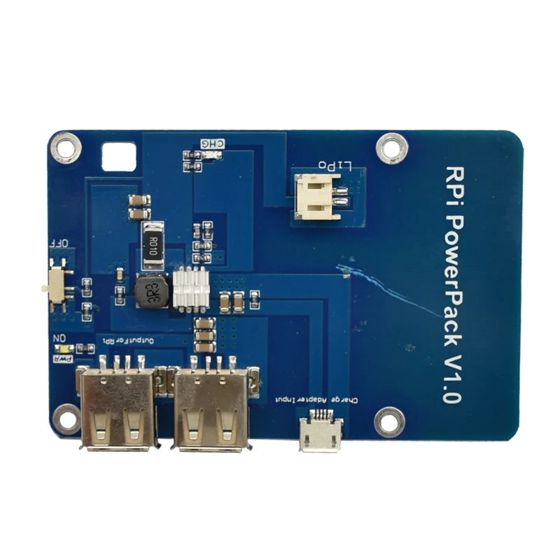 Raspberry Pi 3 литиевая батарея блок питания плата расширения двойной USB мобильный