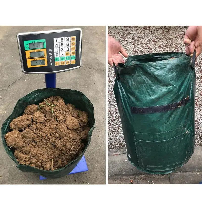 

Potato Planting Grow Bag Grow Planter PE Cloth Planting Container Bag Vegetable gardening jardineria Thicken Garden Pot
