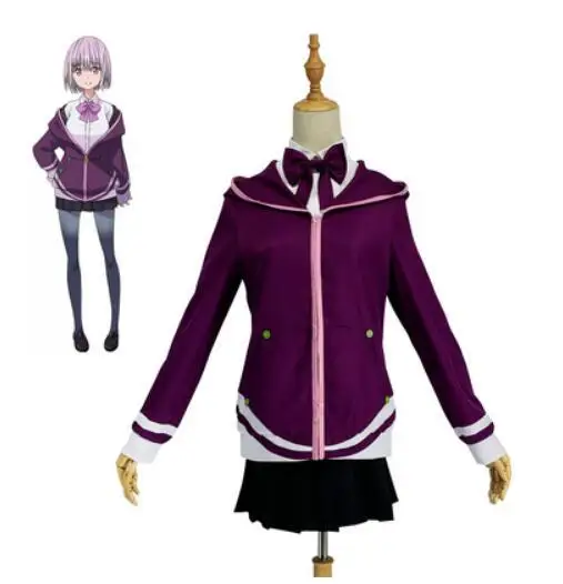 Аниме SSSS.GRIDMAN Косплей Костюм Takarada Rikka косплей костюм девочка школьная форма