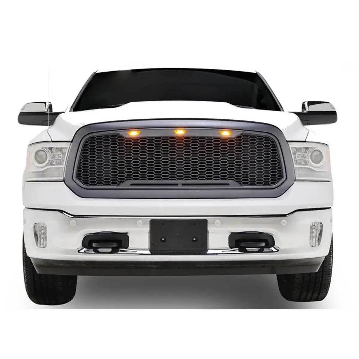 Гоночная решетка для Dodge ram 1500 2013 2018 Автомобильная Передняя сетчатая оболочка со