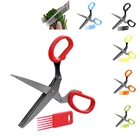 Измельченные кухонные ножницы 19 см, 5 слоев, базилик, розмарин