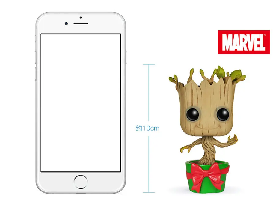 1 шт. виниловая кукла Marvel стражи Галактики Грут детские фигурки на день рождения