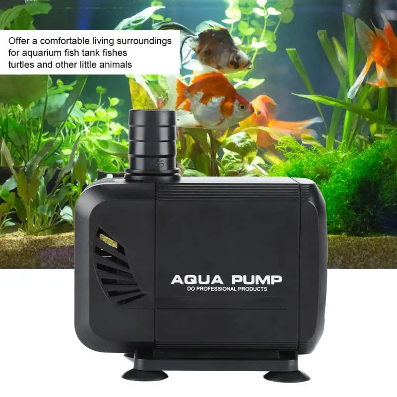 40 Вт рыбий Аквариум Фонтан с погружным насосом пруд циркуляция воды 110В US Plug | Дом
