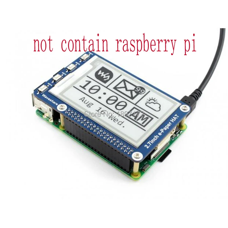 2 7 дюймовый ЖК-дисплей raspberry pi 264x176 e-paper e-lnk | Компьютеры и офис
