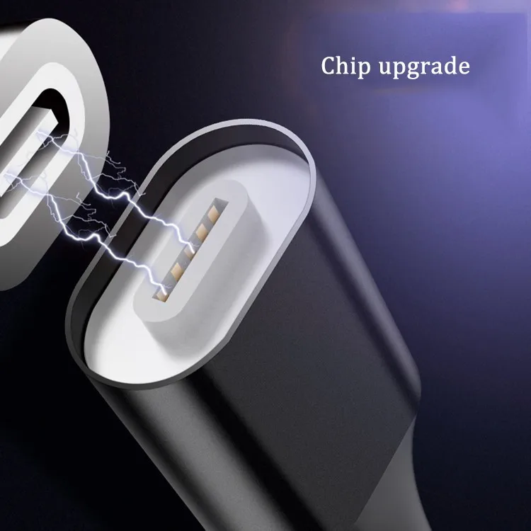 Магнитный кабель mi cro USB для зарядки телефона 3A быстрой шнур передачи данных на